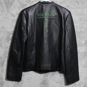 Matrix Sheeneagh Bear Jacket Womens XL Black Leather Reloaded Revolutions Moto